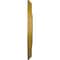 Ekena Millwork Bradford Ceiling Medallion (Canopies up to 4 3/8"), 18 1/8"OD x 3 3/4"ID x 1 1/8"P, Pharaohs Gold CM18BRPGS - alternate 4
